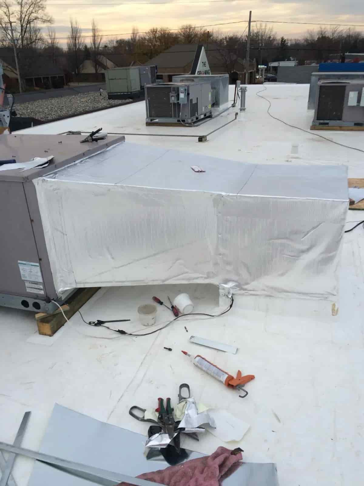 AC maintenance and tune-up service by Mazure's HVAC